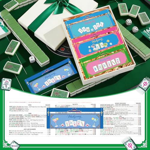 Mahjong Line Finder Card Reader, 4 Pzs Herramienta para Mahjong miniatura 6