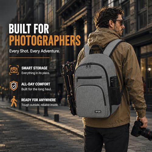 Mochila para cámara compatible DSLR con compartimento laptop 13.5” miniatura 4