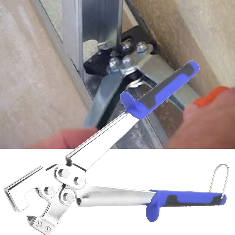 Professional Metal Stud Punch, Keel Stud Joiner Crimper Portable Handle