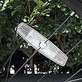 BSK White Bike Wheel Spoke Night Safety Warning Reflectors - 2 - Sets