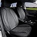 Produktbild Germansell Sitzbezüge kompatibel mit Opel Antara Bj. 2006-2018 in Schwarz/Weiß Set Dallas
