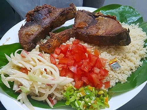 Attiéké MARGUERITE - Maniok-Couscous - Cassava - 3-er Packung für (3 x 400 g)…