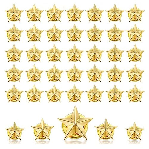 Broche revers étoile 40 pièces pour sublimer vos costumes de gala du 4 Juillet