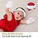 Baby Mittens Anti Scratch Baby Girl Mittens No Scratch Mittens Baby Boys Hands Gloves for 6~12 Months Boys Girls (6 Pairs-L)