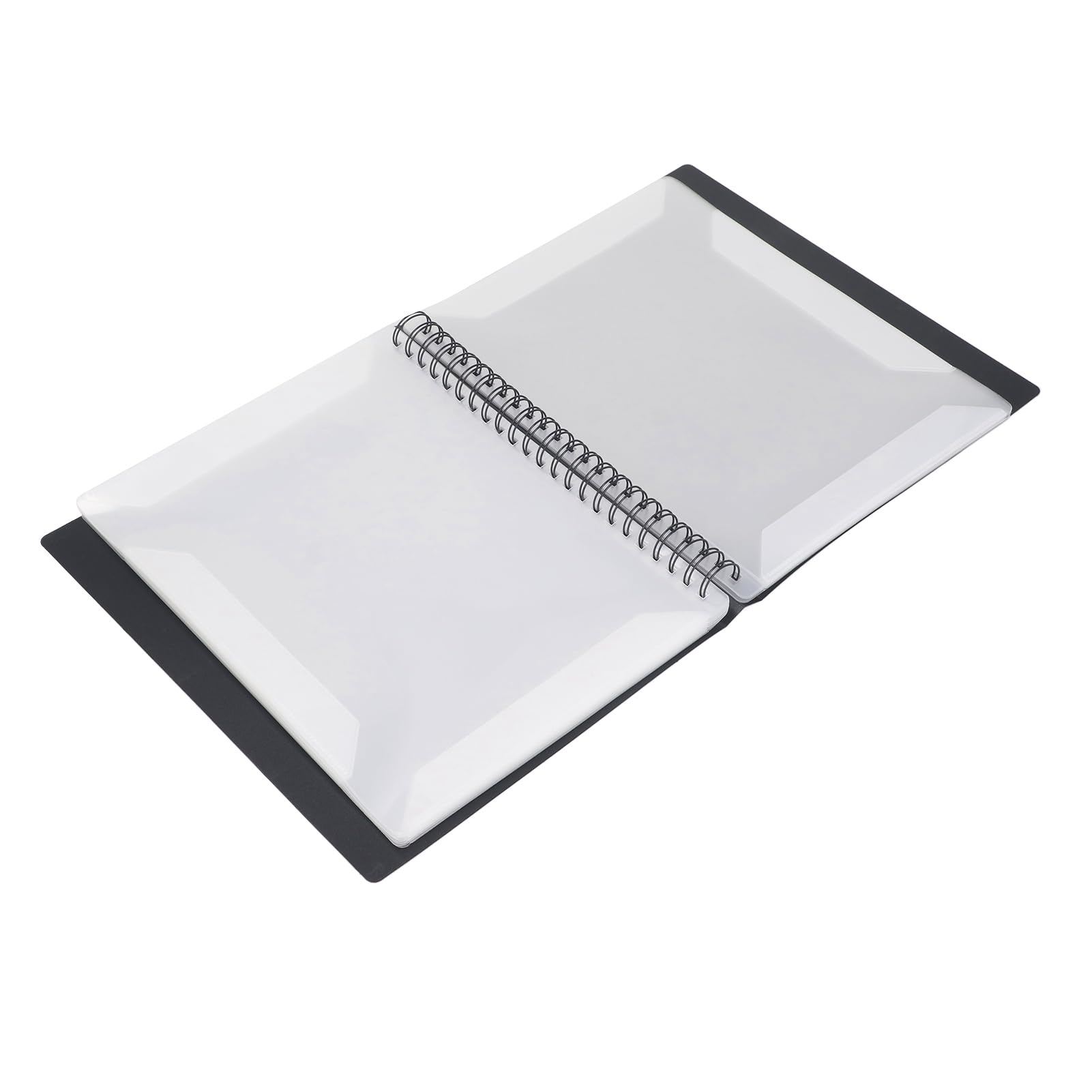Folder na Nuty, pojemność 60 Stron Konstrukcja z podwójną sprężyną Segregator na Nuty, Zapisywalny Schowek na Dokumenty Uchwyt na Foldery Segregator na Nuty Fortepianowe na