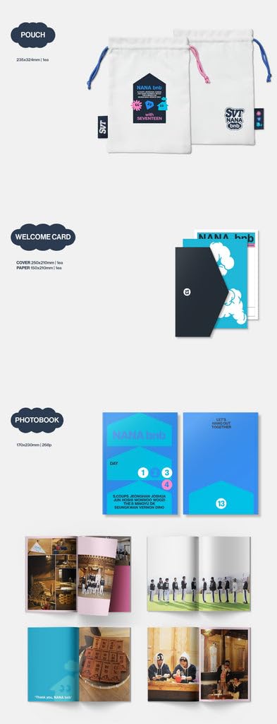 アイドル NANA bnb with SEVENTEEN 2025 KIT SEVENTEEN - NANA bnb with SEVENTEEN 2025 KIT with Weverse Gift