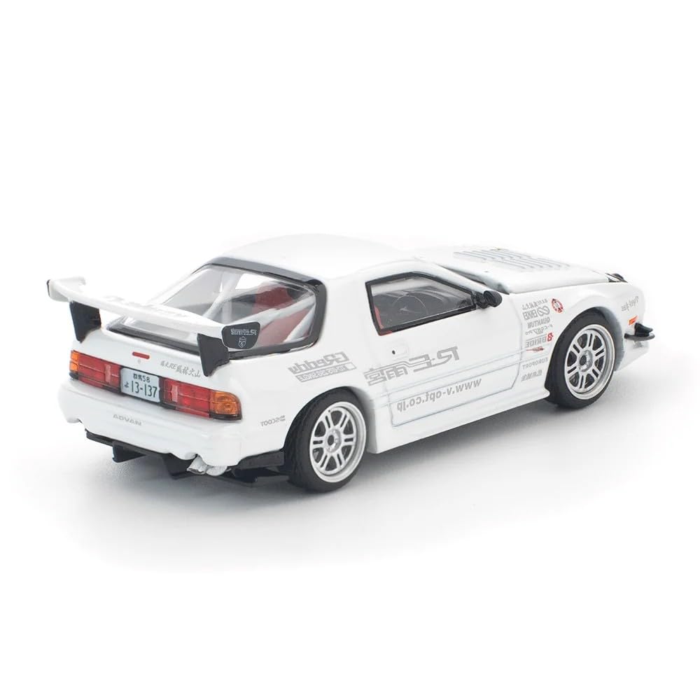 Diecast Model Car Compatible Pop Race 1:64 Mazda RX7 FC3S RE