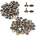 Produktbild Doppelkopfnieten für Handwerk, Schuhe, Taschen, Tücher, Reparatur, Fassung, Stollen, Lederkunsthandwerk von Wedding Decor, 100er-Pack, metall, bronze, 15 mm