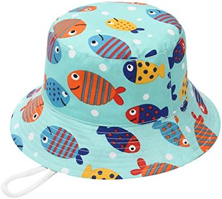Cappello Da Sole Pescatore Per Bambini Addie & Tate Con Protezione UV 50+, Motivo Gatto, 1-3 Anni