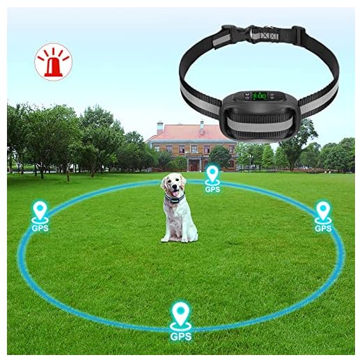 COVONO GPS Wireless Dog Fence, 2023 Upgraded Electric Pet Containment System, Waterproof and Rechargeable Collar, Tone/Vibration/Shock Correction, Black