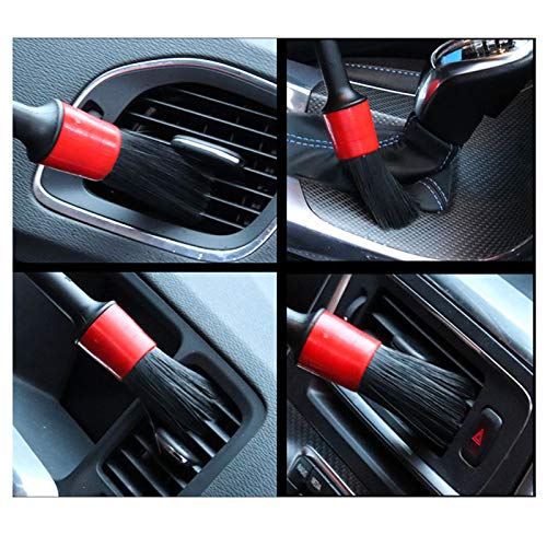 pedkit Kit de ferramentas de limpeza de carros, escova de rodas, kit de escova de detalhamento de ca