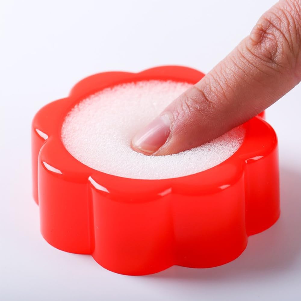 Esponja humectante para dedos, herramienta húmeda para cajero, conteo de dinero, color aleatorio