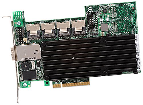 LSI MegaRAID SAS 9280-16i4e-Contrôleur PCI Express SATA Raid (x8 Full-Height 0 1 5 6 10 50 60 512 MB DDR2)