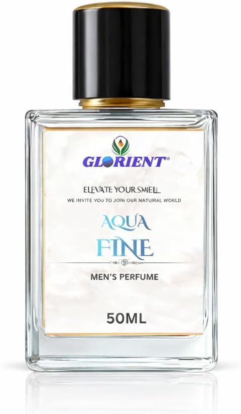 Aqua Fine Men’s Perfume 50ML | Fresh Aqua Fragrance for Men | Long Lasting Premium Perfume ||Ideal for Daily Use, Office, Party & Gifting