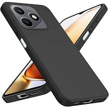 Case for Honor X8d Phone Case Protector, TPU Shockproof Cover, Soft, Slim Fit, Anti-Scratch Protection, Black