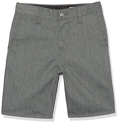 Volcom Frickin Chino Shorts (Big Boys & Little Boys Sizes), Charcoal Heather 1, 7 #TOP9