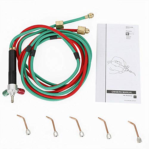 Jewelers Micro Mini Gas Little Torch Welding Soldering kit with 5 tips 6000?