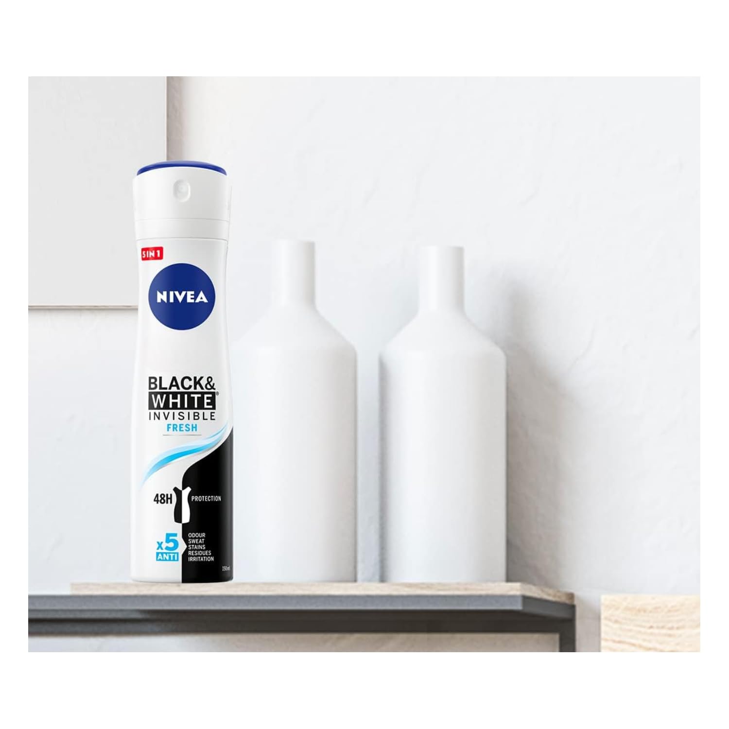 Amazon.com : NIVEA Invisible for Black & White Fresh Deodorant