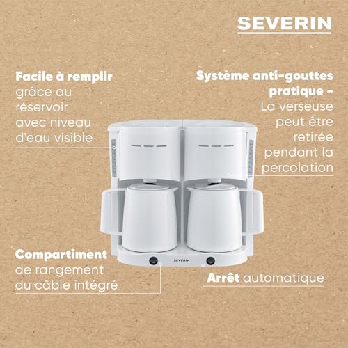 Severin Ka 9314 Machine à Café Machine à Café Filtre 1 - vue 5