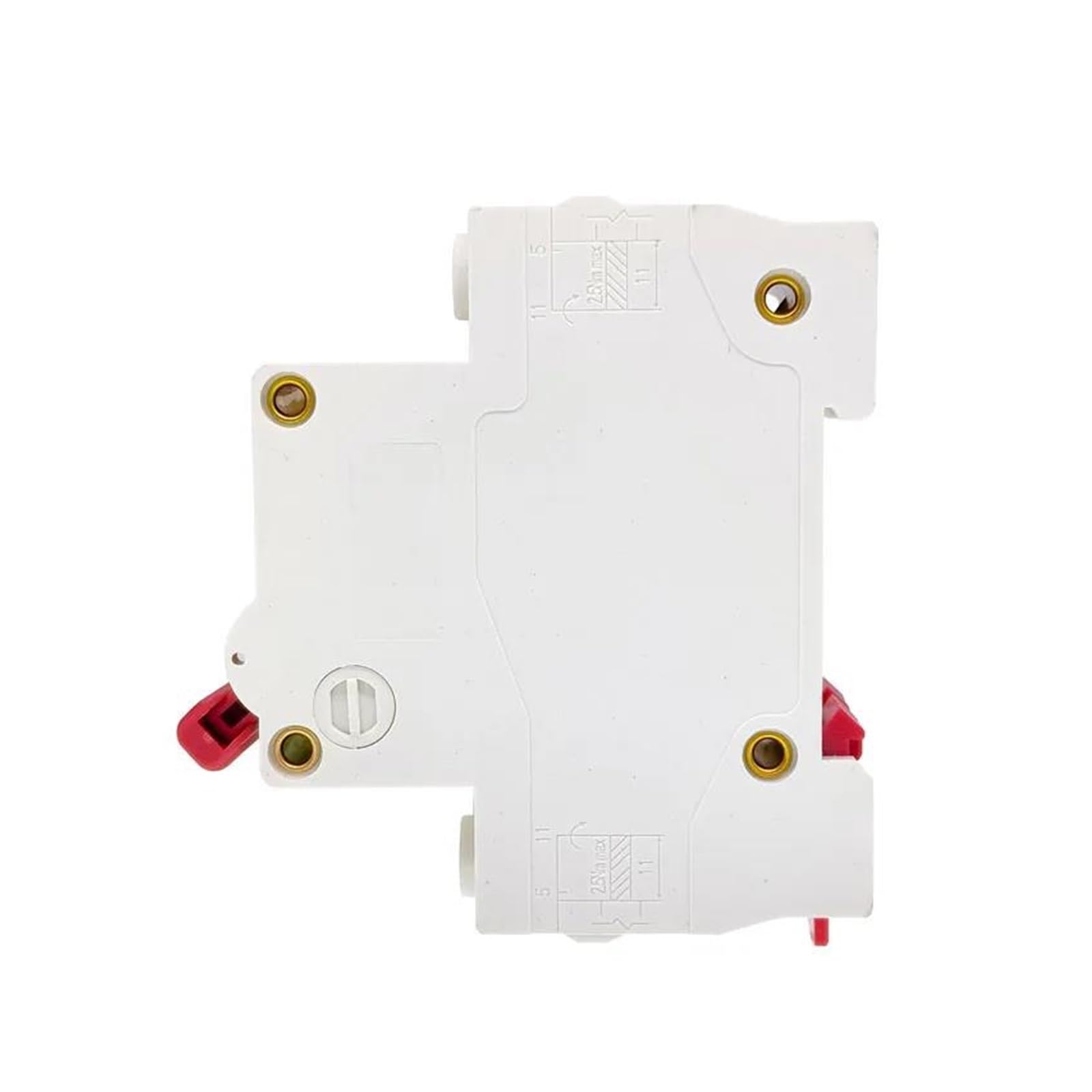 Interruttore di protezione da sovraccarico per miniinterruttore solare DZ47 2P DC500V DC1000V 10A 16A 20A 25A 32A 40A 63A DC MCB per impianto fotovoltaico(DC500V 40A)