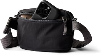 Bellroy Lite Belt Bag, Versatile Crossbody Sling - Black
