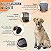 SlowTon Hundeschuhe Pfotenschutz, 4 Stück atmungsaktive Hunde Schuhe Outdoor mit Rutschfester Sohle, verstellbarem reflektierendem Klettverschluss Hundestiefel für kleine, mittlere und große Hunde