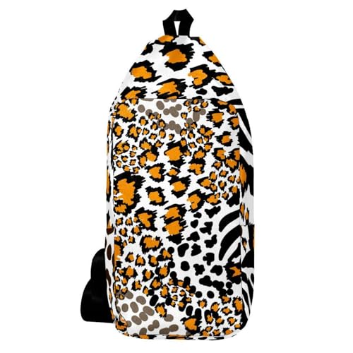 Sac à dos à bandoulière léopard pour désencombrer vos poches