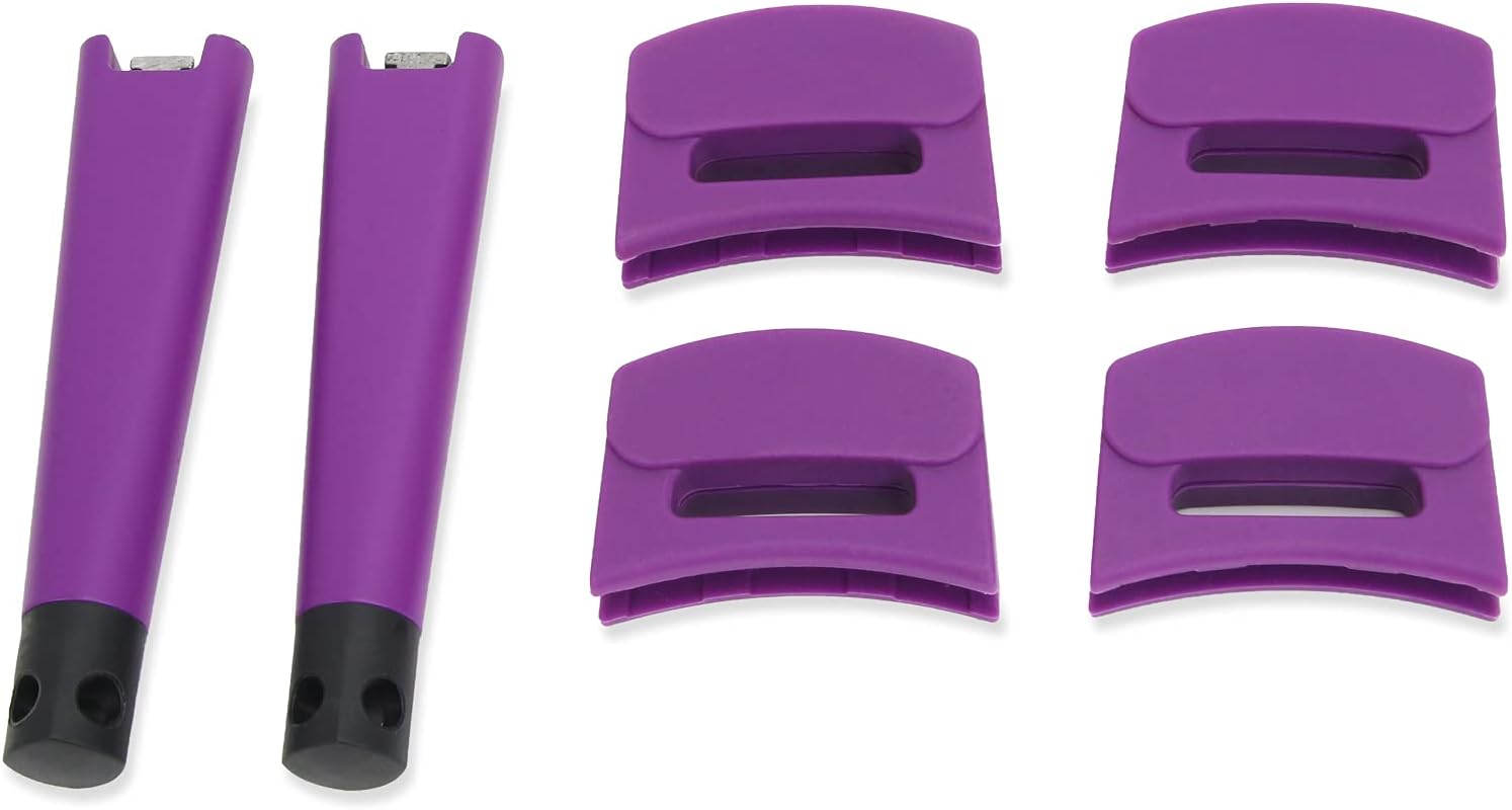 Noir 6pc Handle & Grip Set for Noir Cookware Collection, Purple (ZSPCWHH47)