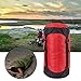 Luwecf Compression Stuff Sack Water Resistant Ultralight Organizer Multifunctional Compression Sack Sleeping Bag for Outdoor Kayaking Backpacking, Multicolor, Red Colors S