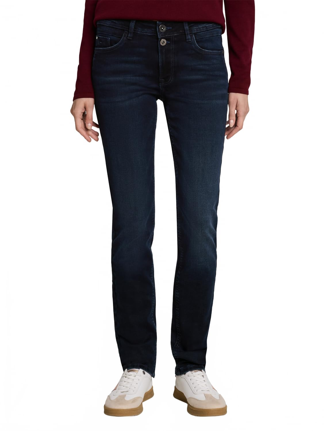 Tom Tailor Damen TTLIVA Straight Jeans 1052308