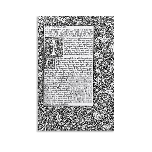 La légende de l'âge d'or William Morris art mural toile 40 x 60 cm