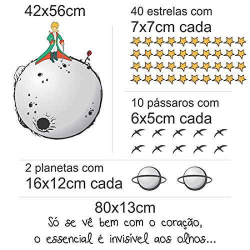 Adesivo Pequeno Príncipe - 376c