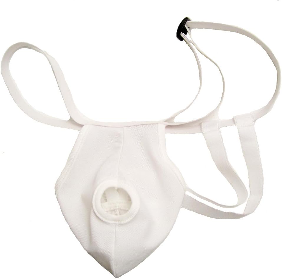 Suspensory Scrotal Support with Leg Straps - Small