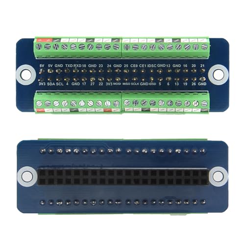 Geekworm G469 GPIO Terminal Block Breakout Board for Raspberry Pi 4B/3B+/3B/ Zero 2W