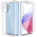 Produktbild UYMO Handyhülle für Samsung Galaxy A53 5G hülle, Mit 2 Stück Schutzfolie & 1 Stück kameraschutz, Dünne Anti-Drop Weiche TPU Transparent Hülle, Anti-Kratzen, Fingerabdruck-ID Unterstützen - Klar