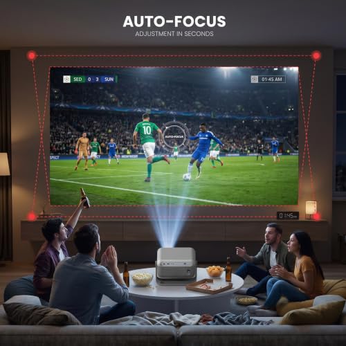 DreamFair F10 1080P Native 4K-Support Smart Projector - image 4