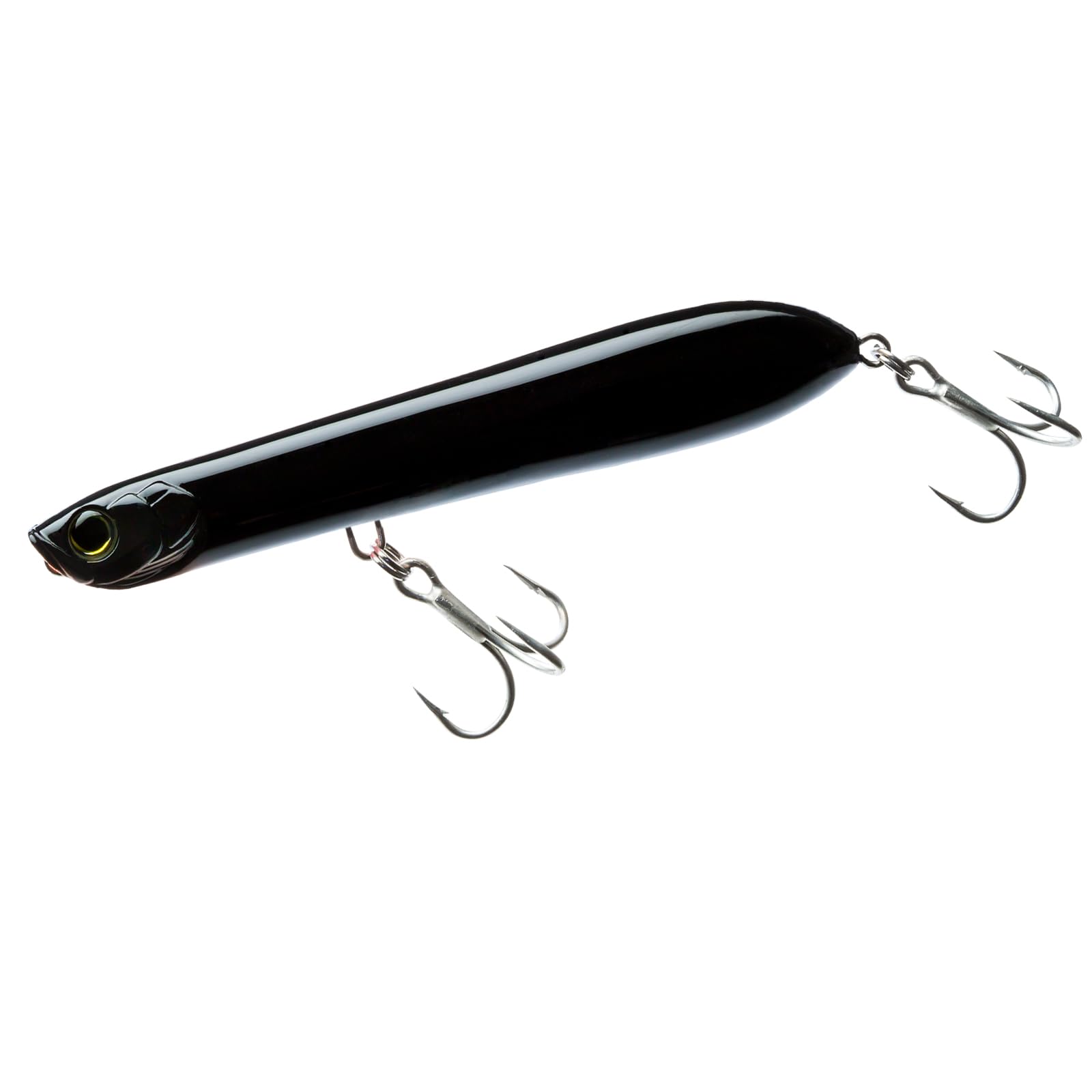 Yo-Zuri 3D Inshore Pencil Popper, 5-3/8in, 1oz, Floating, Black — image 1