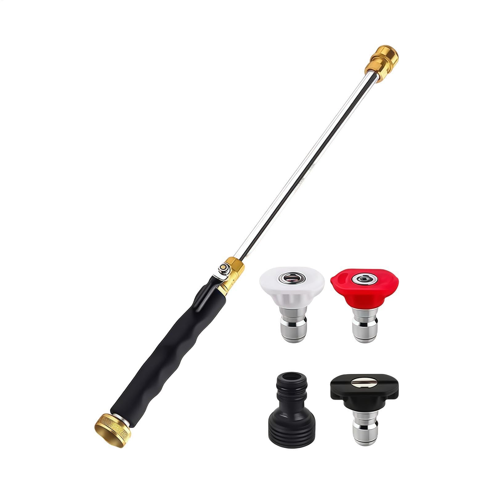 Lance haute pression pour tuyau d'arrosage universel pour pelouse et jardinier