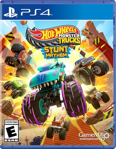 Hot Wheels Monster Trucks Stunt Mayhem PS4 animez vos soirées jeux vidéo en famille au salon