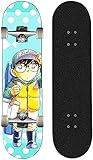 □ Un monopatín profesional completo, los patinetas de colores brillantes son adecuados para los skater jóvenes que desean cruzar y realizar habilidades básicas.Si tiene alguna pregunta, contáctenos y le responderemos las 24 horas del día.