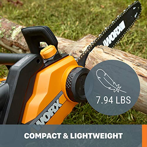 Worx WG305.1 8 Amp 14 Inch Electric Chainsaw thumb #4
