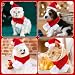 Katzen Hunde Weihnachtskostüm, Haustier Kostüm Weihnachten Kleidung Weihnachtsmütze und Schal für Klein Hund Katze, Rot Katzenbekleidung Hundebekleidung Lustig Mütze Deko Weihnachts Outfit Geschenk