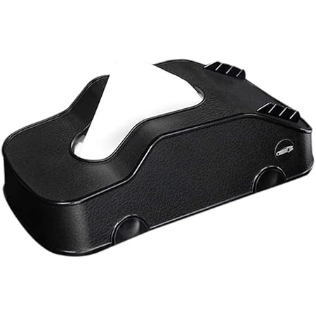 Amazon Vorcool 車用 ティッシュボックス 小物入れ スマホホルダー カードホルダー付き 多機能 おしゃれ ティッシュケース 車 ティッシュ入れ カー用品 車用ティッシュカバー ボックス 車 バイク