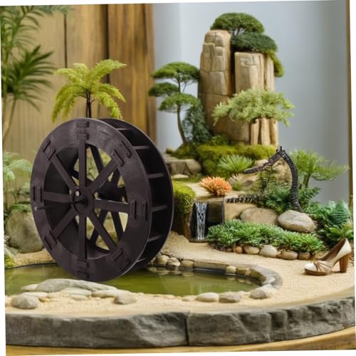 Roue de simulation d'eau rotative de 22 cm pour animer votre fontaine de table intérieur - 8