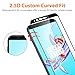 ICHECKEY [2 Pack] OnePlus 5T Tempered Glass, Full Adhesive, HD Clear, Case Friendly, Anti Scratch Screen Protector for OnePlus 5T, 6.01 Inch
