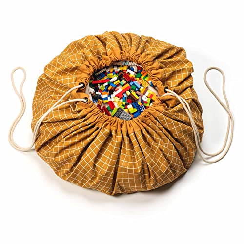 Doublure pour couches Play & Go motif grille coton bio hypoallergénique