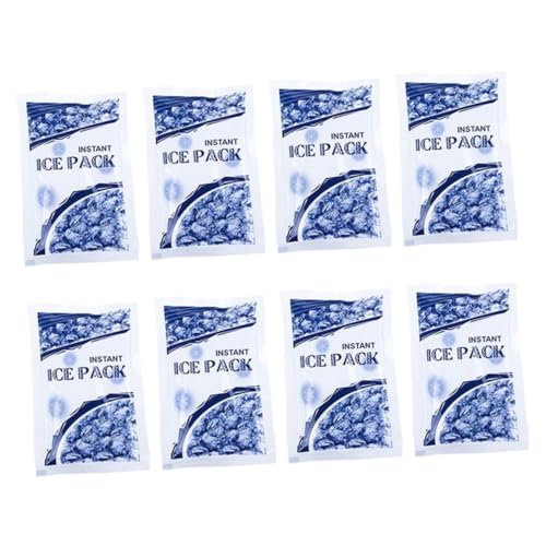Sac de glace jetable Healvian : 8 compresses de refroidissement rapide