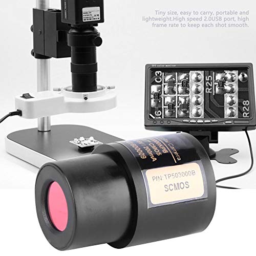 Alta taxa de quadros, balanço de branco automático, câmera digital portátil Microscópio eletrônico e