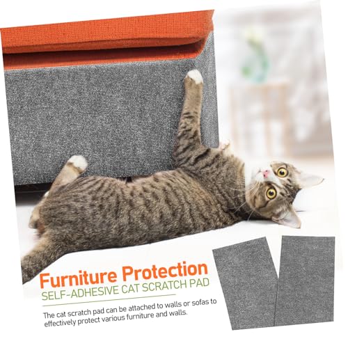 Tapis à griffer pour chat résistant à l'usure avec fixation adhésive stable