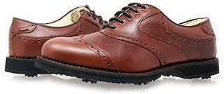 Prime Club Zapatos de golf para hombre, cuero de primera calidad, extraligeros y flexibles, Pure Drive Tec.